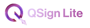 Quanby Sign logo text (dark)
